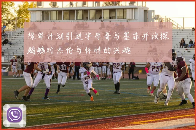 绿军计划引进字母哥与墨菲并试探鹈鹕对杰伦与怀特的兴趣